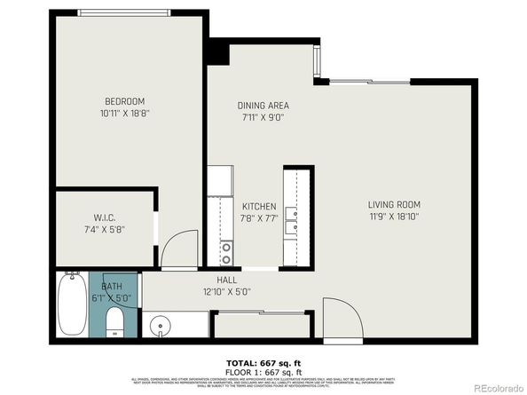 2375 S Linden Court 201, Denver CO 80222