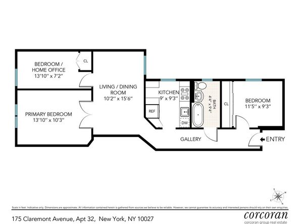 175 Claremont Avenue 32, New York NY 10027