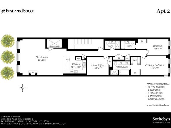 36 East 22nd Street 2, New York NY 10010