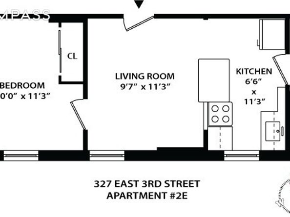 327 East 3rd Street 2E, New York NY 10009