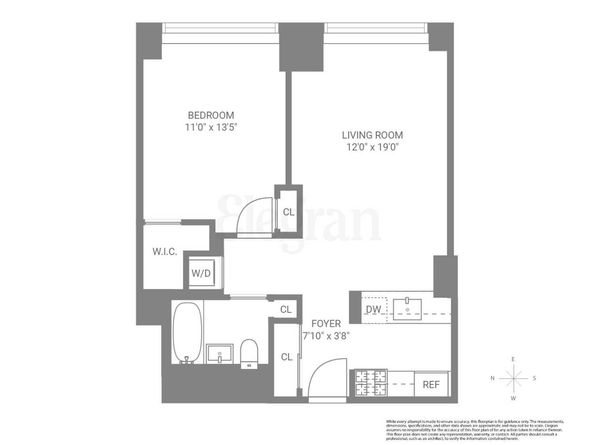 210 Warren Street 6D, New York NY 10282
