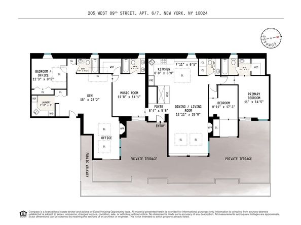 205 West 89th Street PH6/7, New York NY 10024