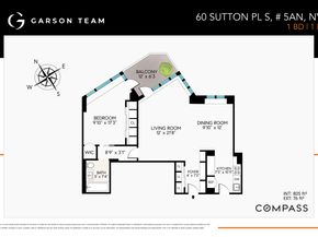 60 Sutton Place S 5AN, New York NY 10022