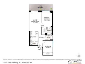 150 Ocean Parkway 1C, Brooklyn NY 11218