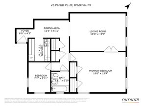25 Parade Place 2F, Brooklyn NY 11226