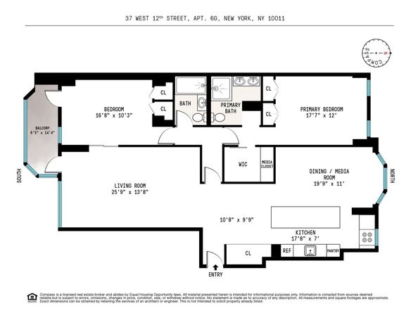 37 West 12th Street 6G, New York NY 10011