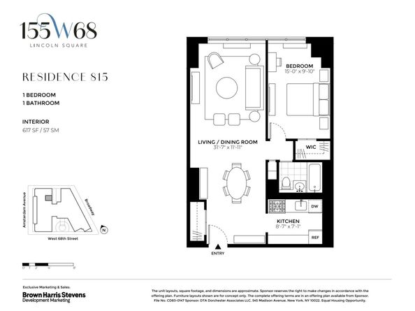 155 West 68th Street 815, New York NY 10023