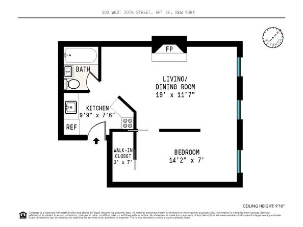 360 West 20th Street 2F, New York NY 10011
