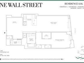 1 Wall Street 618, New York NY 10005