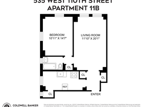 535 West 110th Street 11B, New York NY 10025