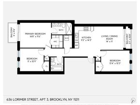 636 Lorimer Street 3, Brooklyn NY 11211