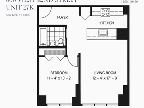 350 West 42nd Street 27K, New York NY 10036