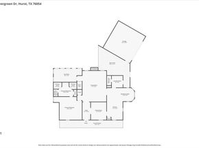 613  Evergreen Drive , Hurst Texas 76054
