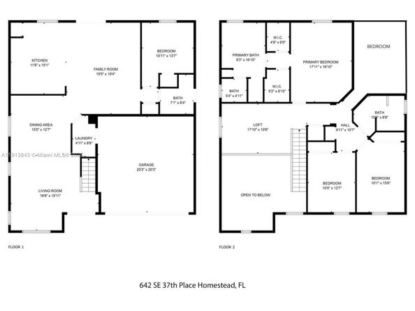 642 SE 37th Pl, Homestead FL 33033