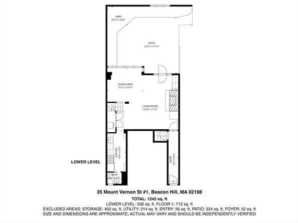35 Mt Vernon Street 1, Boston MA 02108