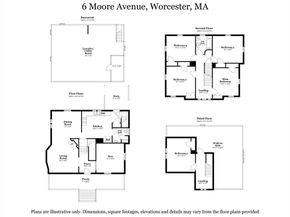 6 Moore Ave, Worcester MA 01602