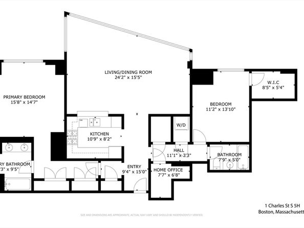 1 Charles Street South 5H, Boston MA 02116