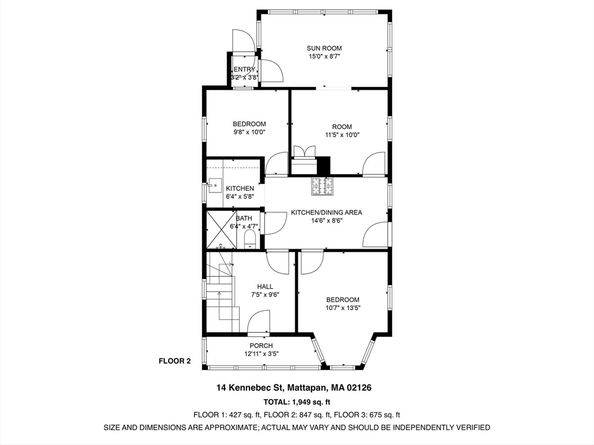 14-14R Kennebec St, Boston MA 02126