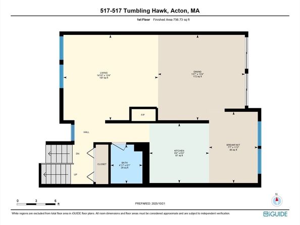 517 Tumbling Hawk 517, Acton MA 01720