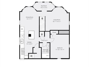 76 Taft Ave 2, Newton MA 02465