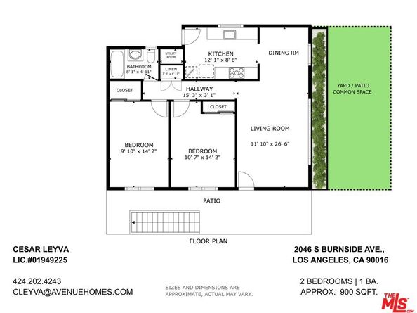 2046 S Burnside Avenue, Los Angeles CA 90016