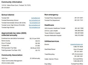 21926 Sam Raburn Drive, Tomball TX 77375