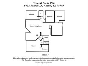 6412 Ruxton LN, Austin TX 78749