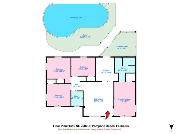 1412 NE 25th Ct, Pompano Beach FL 33064