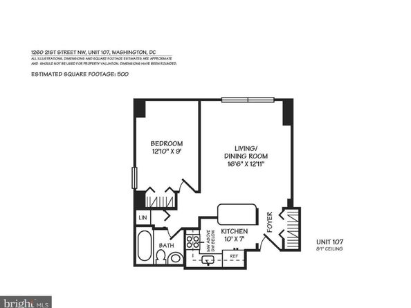 1260 21st Street NW 107, Washington DC 20036