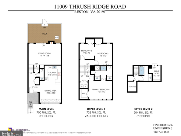11009 Thrush Ridge Road, Reston VA 20191