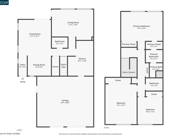624 Primrose Ter, Pinole CA 94564