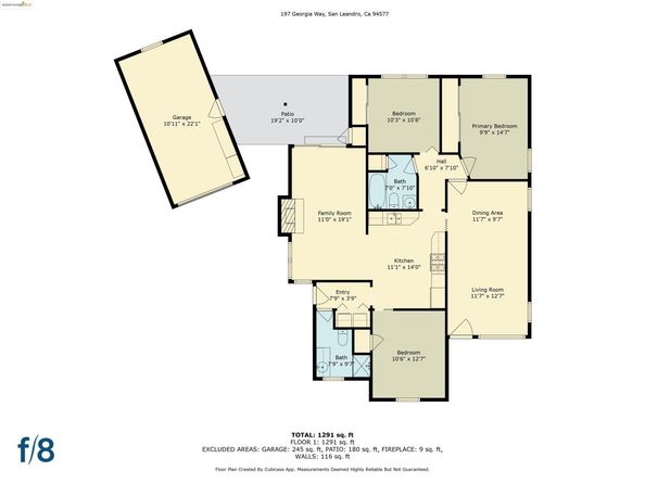 197 Georgia Way, San Leandro CA 94577