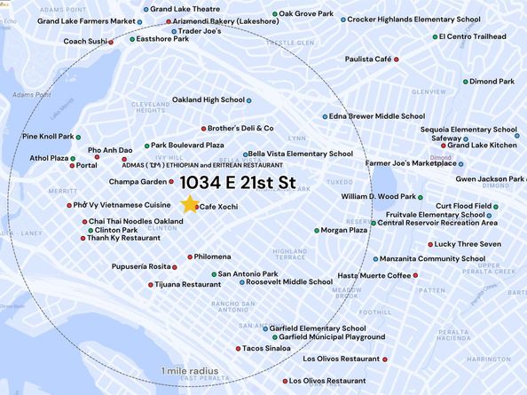 1034 E 21St St, Oakland CA 94606
