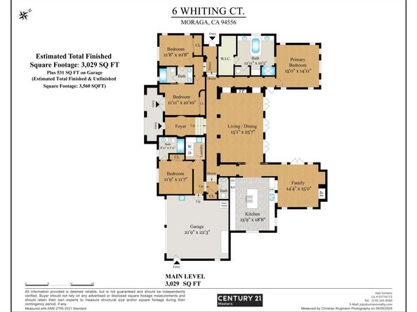 6 Whiting Ct, Moraga CA 94556