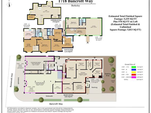 1718 Bancroft Way, Berkeley CA 94703
