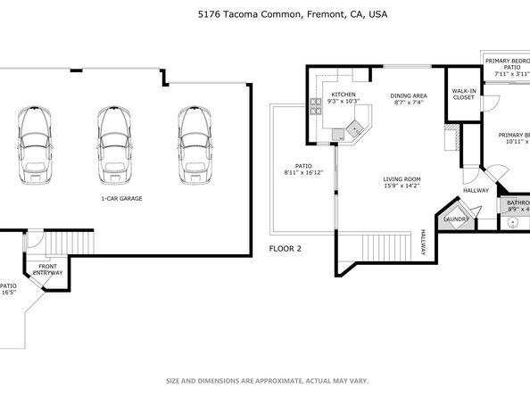 5176 Tacoma Cmn, Fremont CA 94555