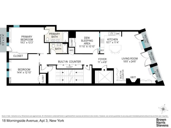 18 Morningside Avenue 3, New York NY 10026