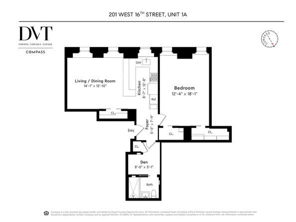 201 West 16th Street 1A, New York NY 10011