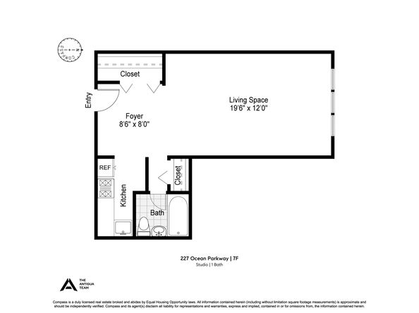 227 Ocean Parkway 7F, Brooklyn NY 11218