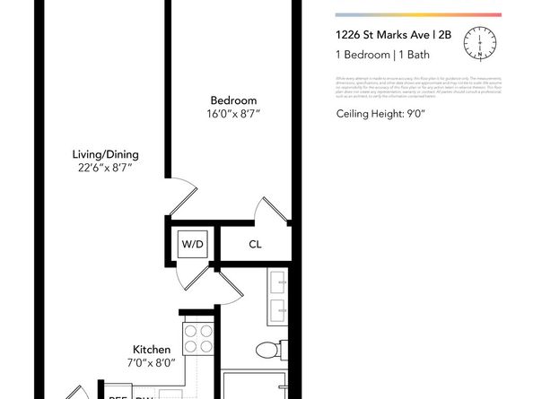 1226 St Marks Avenue 2B, Brooklyn NY 11213