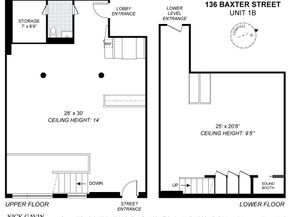 136 Baxter Street 1B, New York NY 10013