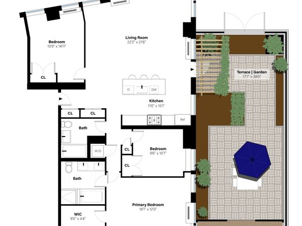 440 Kent Avenue 1B, Brooklyn NY 11249