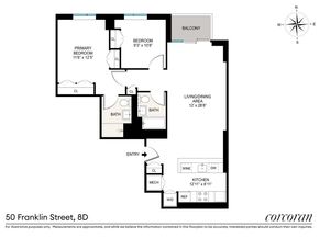 50 Franklin Street 8D, New York NY 10013