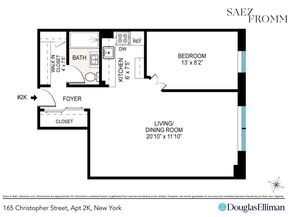 165 Christopher Street 2K, New York NY 10014