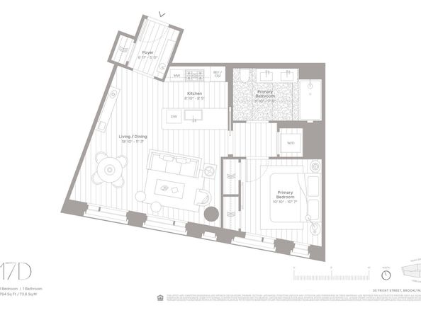 30 Front Street 17D, Brooklyn NY 11201