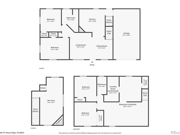 10580 W 38th Place, Wheat Ridge CO 80033