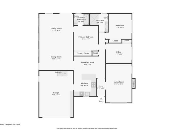 2267 Fenian Drive, Campbell CA 95008