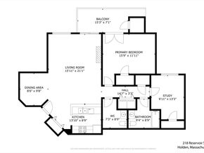 218 Reservoir St 103, Holden MA 01520