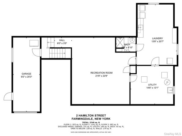 2 Hamilton Street, Farmingdale NY 11735