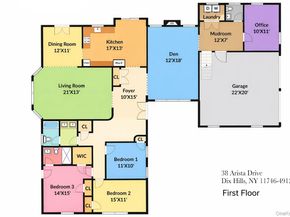 38 Arista Drive, Dix Hills NY 11746